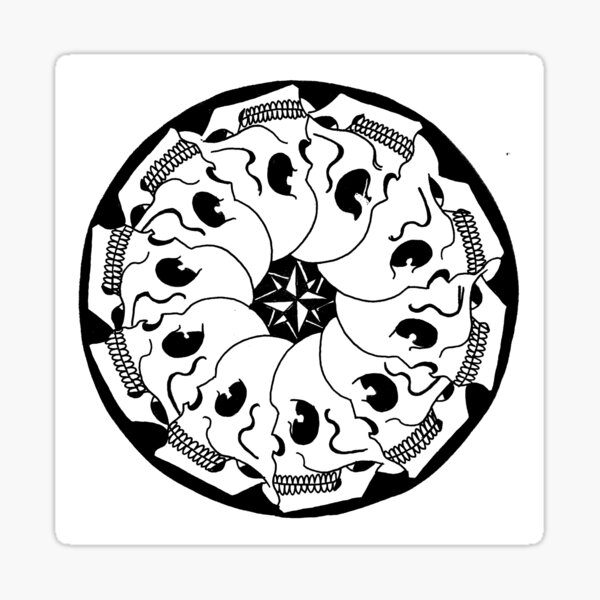 what goes around Sticker