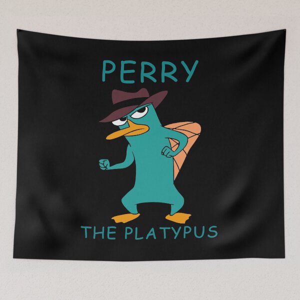 Item preview, Perry The Platypus - Phineas Cartoon Arts Ferb designed and sold by JavierLynne9.