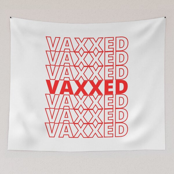 Item preview, Vaxxed, I've Been Vaccinated, Vaccinated Check, Fully Vaccinated designed and sold by ladylaughprints.