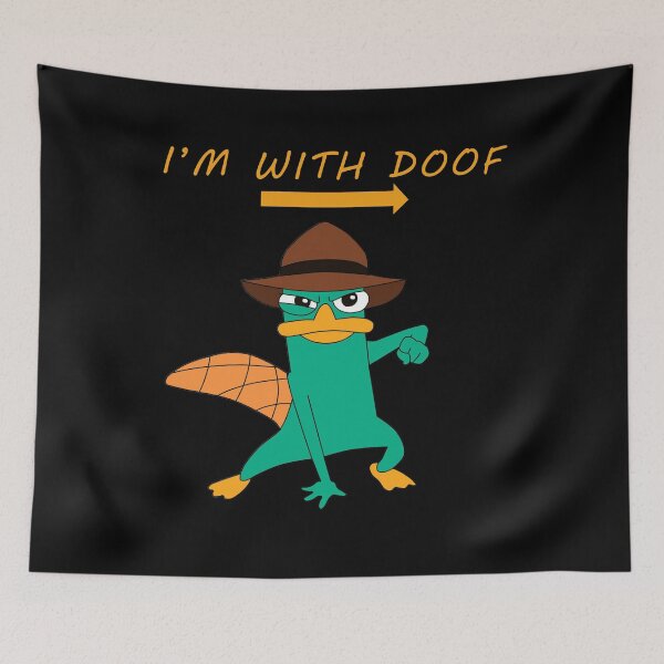 Item preview, Phineas Arts Ferbs Animation I'm With Doof designed and sold by JavierLynne9.