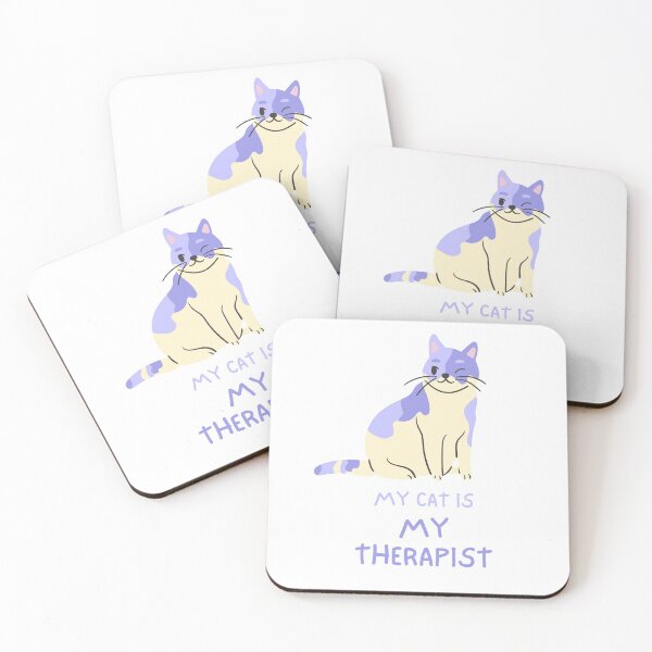 Artikelvorschau, Meine Katze ist mein Therapeut entworfen und verkauft von H2O-Shop.