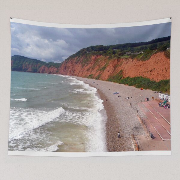Item preview, Sidmouth Beach Jurassic Coast Devon England designed and sold by AndyEvansPhotos.