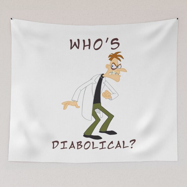 Item preview, Graphic Phineas Animation Ferb - Who's Diabolical? designed and sold by JavierLynne9.