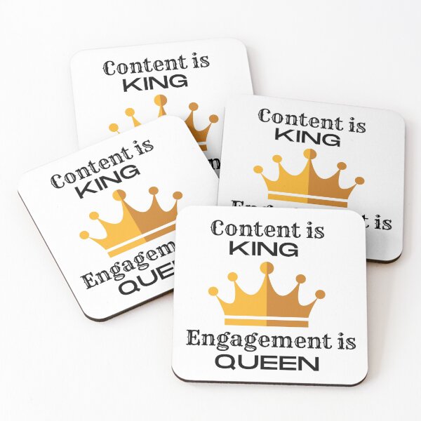 Item preview, Content is King designed and sold by otomworld.