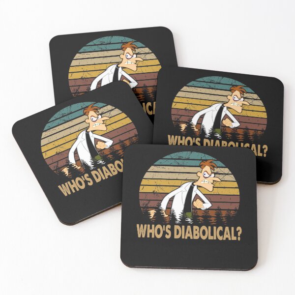 Item preview, Who's Diabolical? - Phineas Arts Animation Ferb - Dr Heinz designed and sold by JavierLynne9.