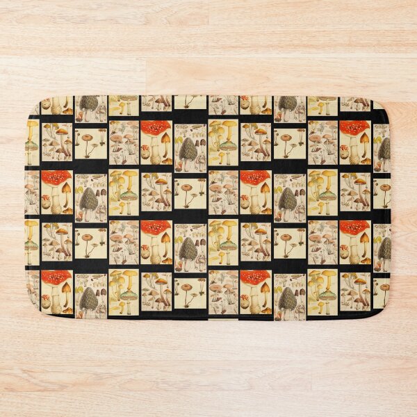 Item preview, Oldish Vintage Mushroom Montage Set #3 designed and sold by Krispsm.