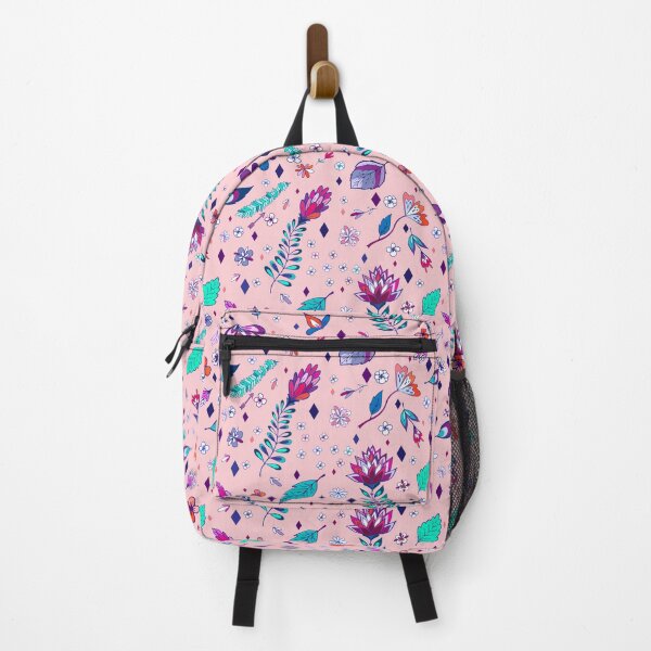 Item preview, Hesperis matronalis water lily chamomile floral print summer designed and sold by anzhelikamilisa.