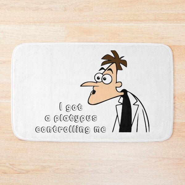 Item preview, Vintage Phineas Arts Cartoon Ferb I Got A Platypus Controlling Me designed and sold by JavierLynne9.