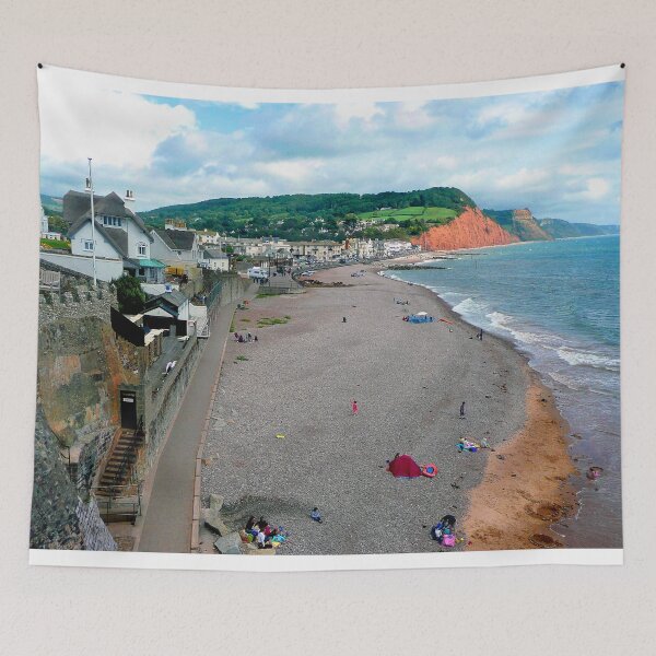 Item preview, Sidmouth Beach Jurassic Coast Devon England designed and sold by AndyEvansPhotos.