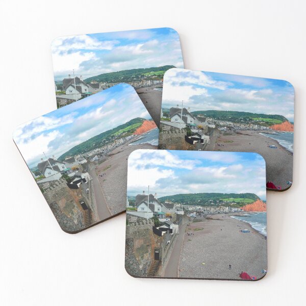Item preview, Sidmouth Beach Jurassic Coast Devon England designed and sold by AndyEvansPhotos.