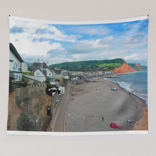 Item preview, Sidmouth Beach Jurassic Coast Devon England designed and sold by AndyEvansPhotos.