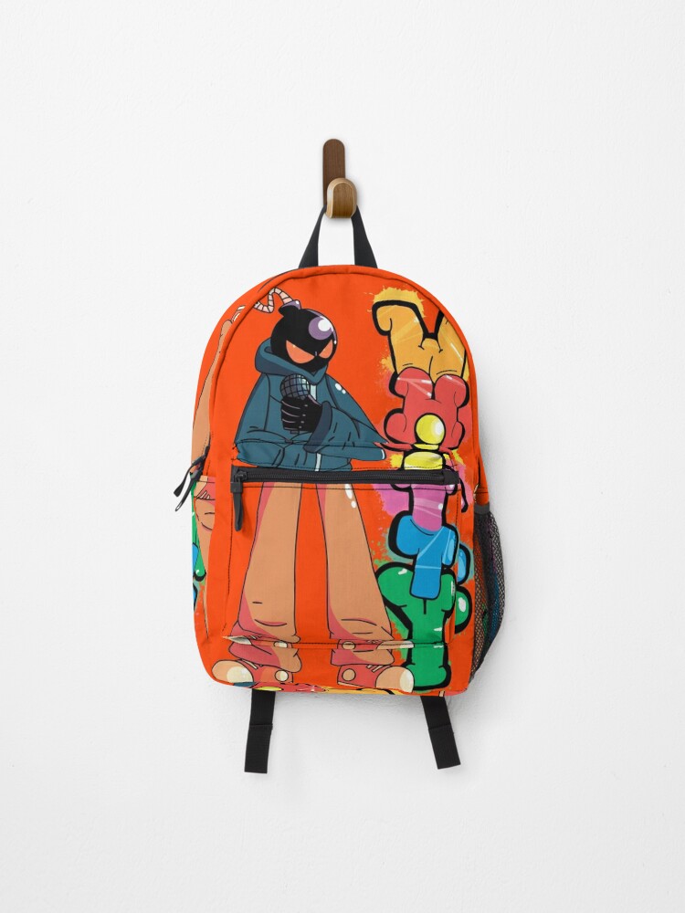 Whitty Mod Character With Graffiti Friday Night Funkin Vs Whitty Backpack For Sale By Abrekart Redbubble