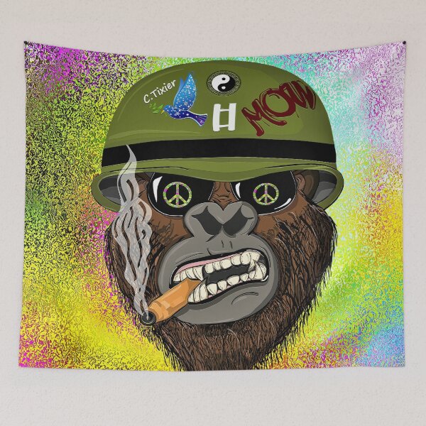 Item preview, Gorilla peace designed and sold by Guy Christophe Tixier.