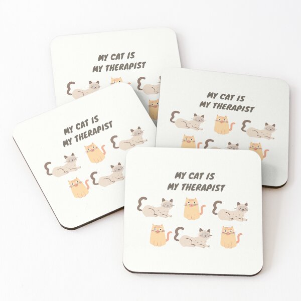 Item preview,  My Cat Is My Therapist designed and sold by H2O-Shop.