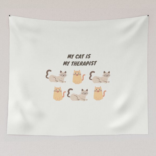 Item preview,  My Cat Is My Therapist designed and sold by H2O-Shop.