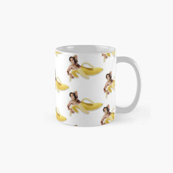 Nicolas Cage Banana Pattern Classic Mug