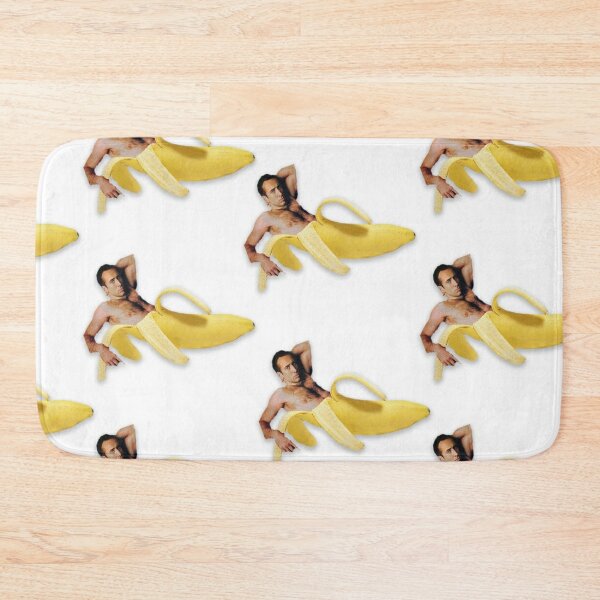 Nicolas Cage Banana Pattern Quick Dry Towel Gym Sports Bath