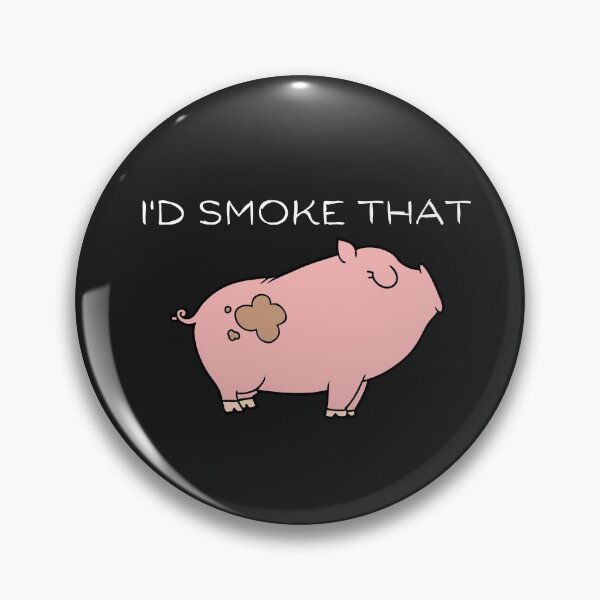 Item preview, I'd Smoke That Pig T-shirt designed and sold by KANTRUTHAISHOP.