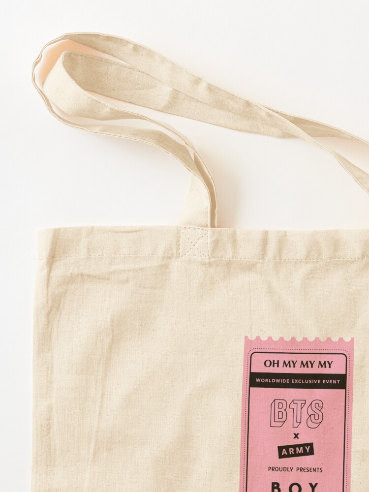 Custom Cotton Pink Tote Bag