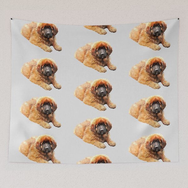 Item preview, Leonberger Fluffy Puppy Dog designed and sold by ElegantCat.
