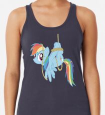 Tied-up pony Women's Tank Top