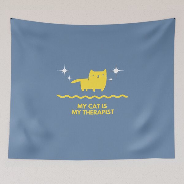 Item preview,  My Cat Is My Therapist designed and sold by H2O-Shop.