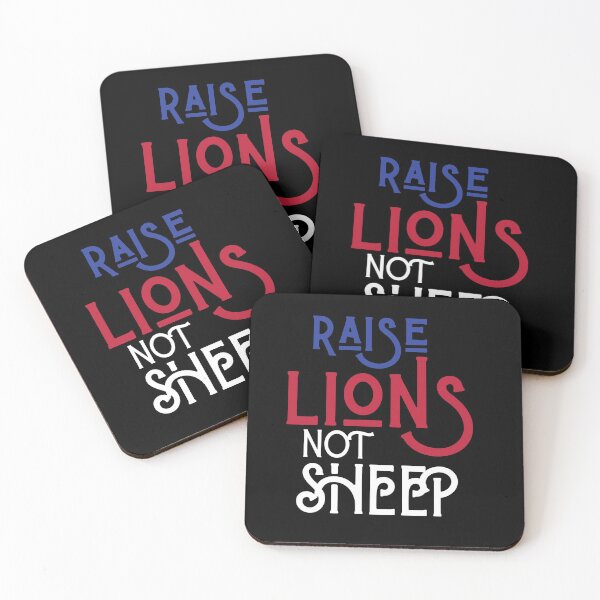 Item preview, Raise Lions Not Sheep designed and sold by Echo Dusk.