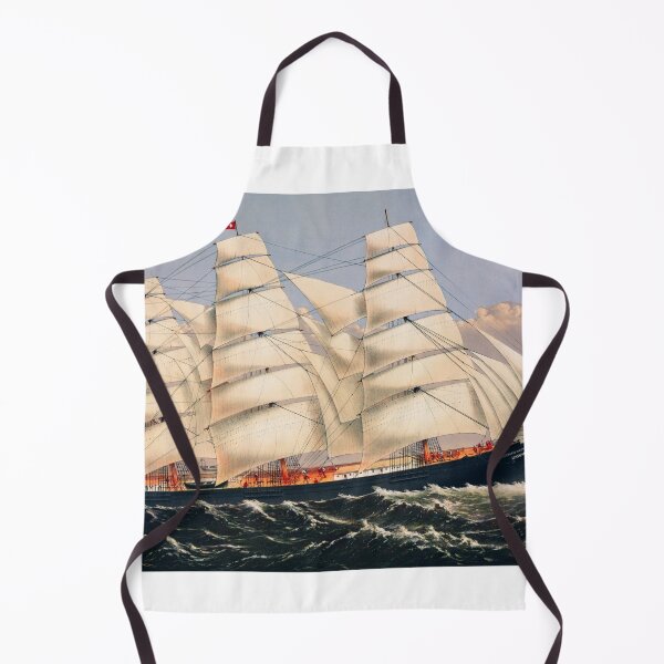 Item preview, Vintage Sailing Ship designed and sold by upoutandaway.