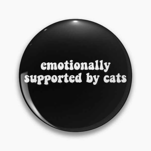 Item preview, emotionally supported by cats designed and sold by goon-squad.