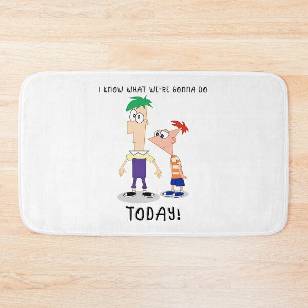 Item preview, Vintage Phineas Cartoon Art Ferb I Know What We're Gonna Do Today! designed and sold by JavierLynne9.