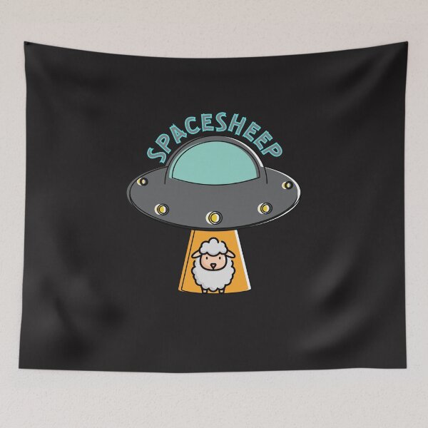 Item preview, Funny Sheep - Spacesheep designed and sold by laiwole.