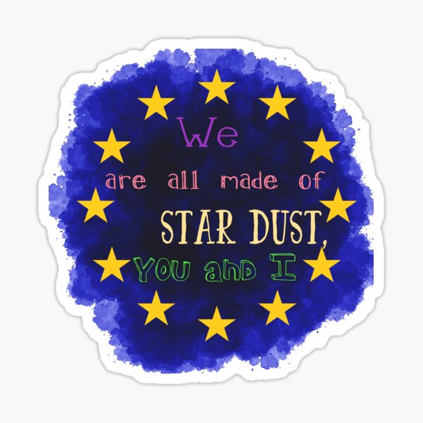 Europe - a star chart Sticker