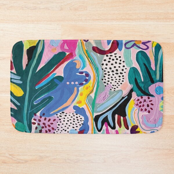 Item preview, Pink Abstract Leaves designed and sold by cutehappiness.