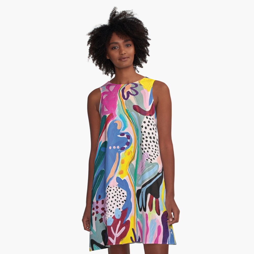 Aperçu de l'œuvre Robe trapèze créée et vendue par cutehappiness.