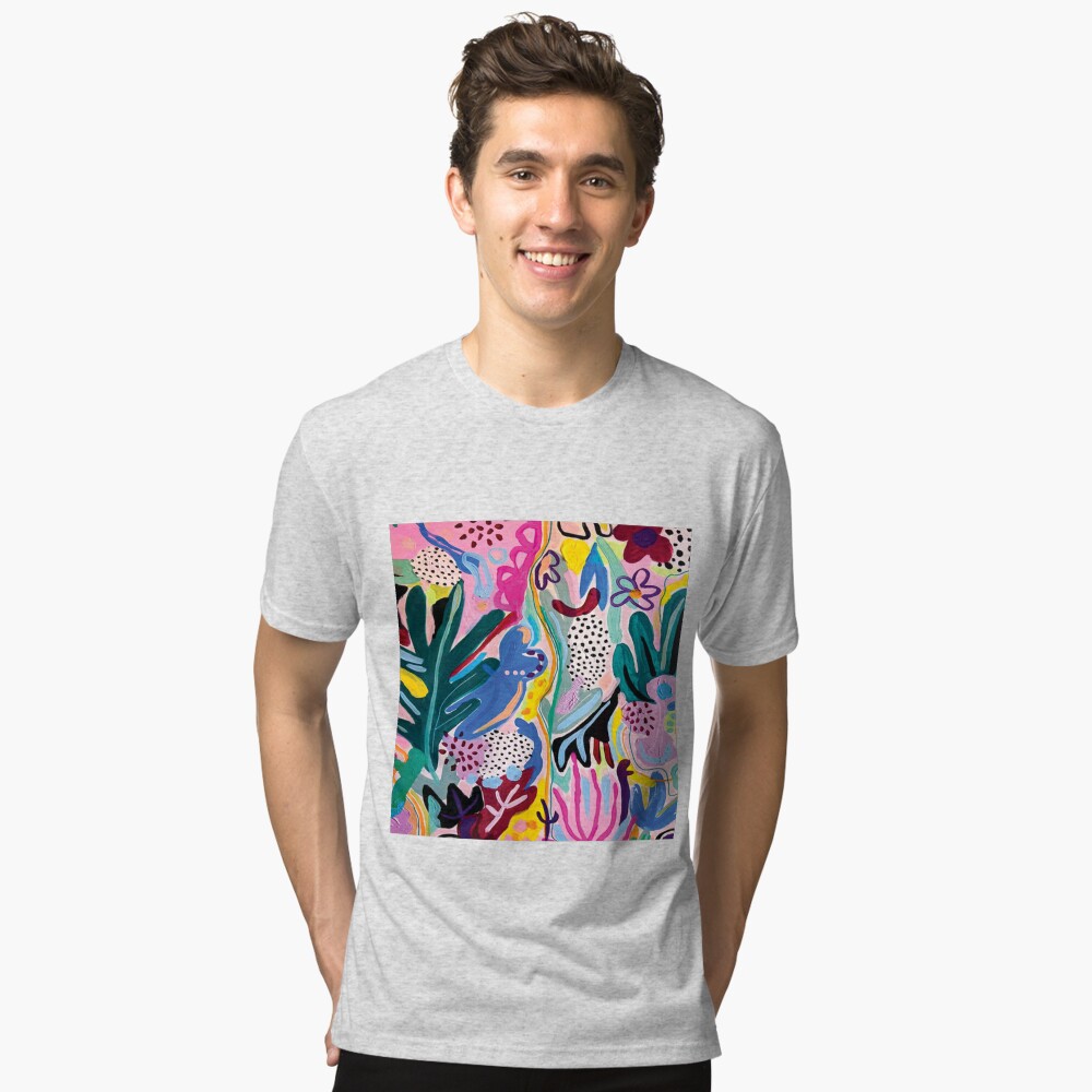 Aperçu de l'œuvre T-shirt chiné créée et vendue par cutehappiness.