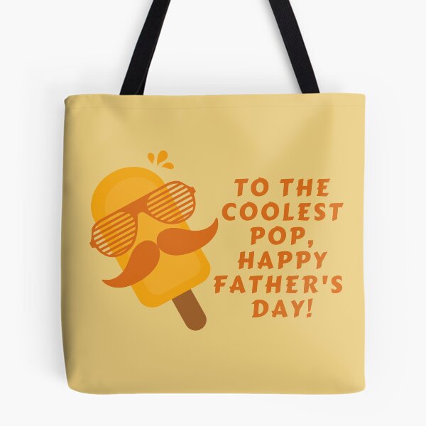 Item preview, To The Coolest Pop, Happy Father's Fay! - Popsicle Ice Cream With Sunglasses And Mustache designed and sold by PandaSoul.