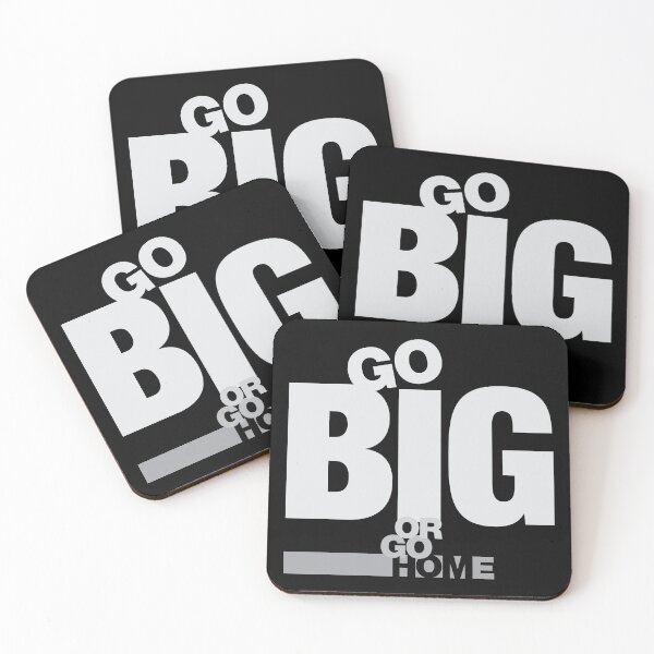 Item preview, Go BIG or go home - Motivational designed and sold by Xavier Vieira.