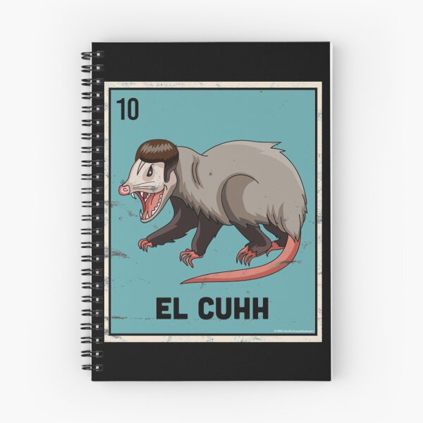 Item preview, El Cuhh Takuache Cuh Opossum Funny Mexican Playing Card designed and sold by Gulyascsaba.