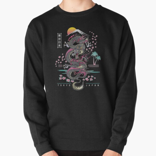 Item preview,  Japanese Tokyo Dragon Asian inspired Neon retro 80’s style T-Shirt  designed and sold by vanquyen51505.