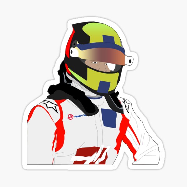 Mick Schumacher F1 Sticker