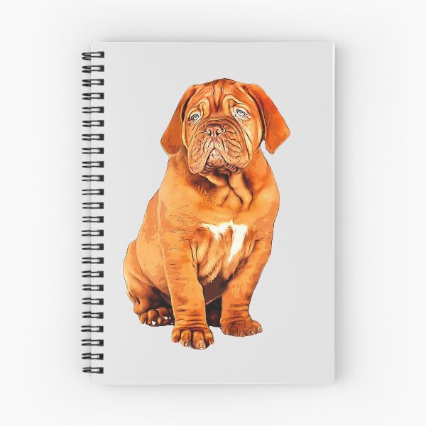Item preview, Dogue de bordeaux French Mastiff Dog Puppy  designed and sold by ElegantCat.