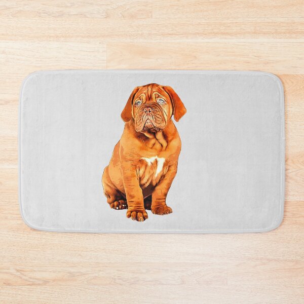 Item preview, Dogue de bordeaux French Mastiff Dog Puppy  designed and sold by ElegantCat.