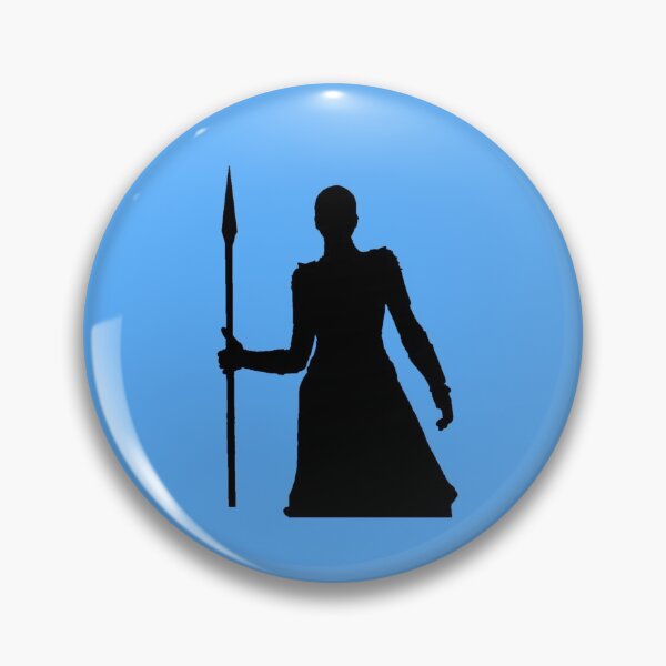 Item preview, Female Warrior Dark Shadow (Silhouette) designed and sold by JohnSit.