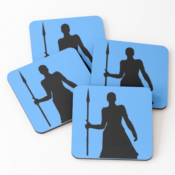 Item preview, Female Warrior Dark Shadow (Silhouette) designed and sold by JohnSit.