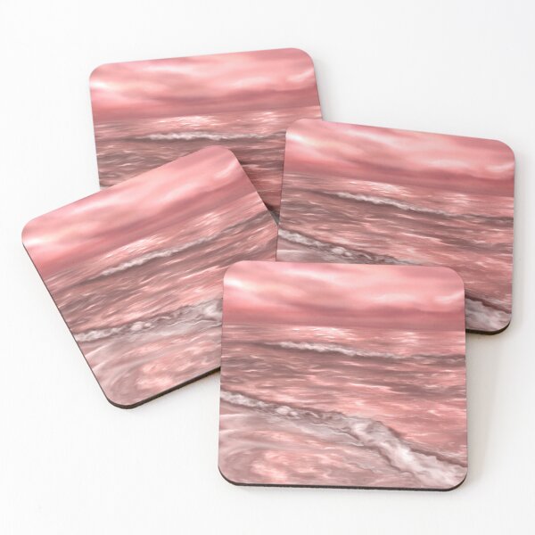 Item preview, Dreamy pink beach designed and sold by Prettyinpinks.