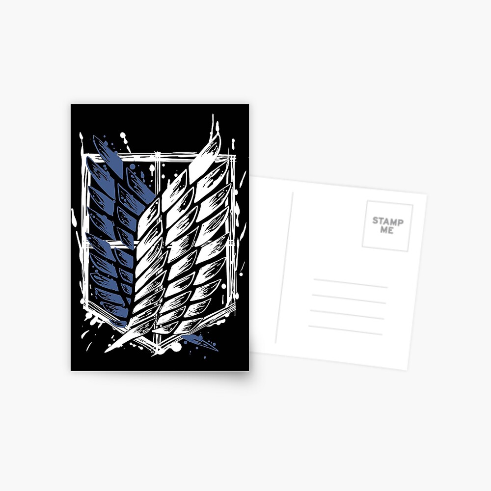 Attack On Titan Shingeki No Kyojin Classic T Shirt 進撃の巨人 81 Postcard By Frent4091 Redbubble