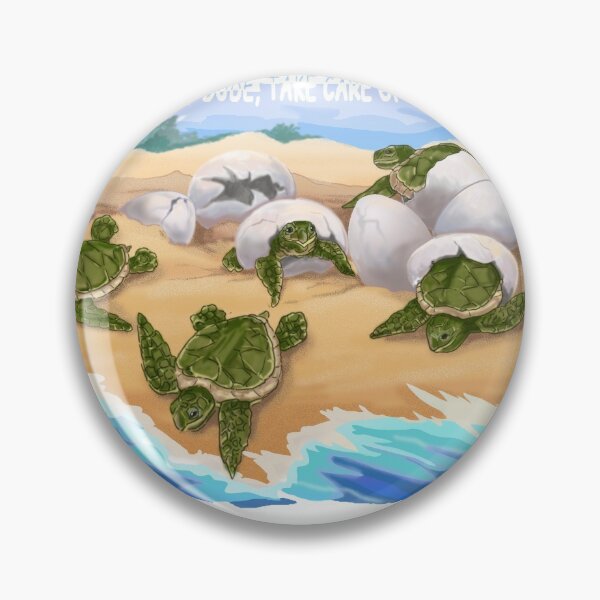 Artikelvorschau, Baby Turtles Design - Meeresschutz entworfen und verkauft von Marleen Paddy Visser.