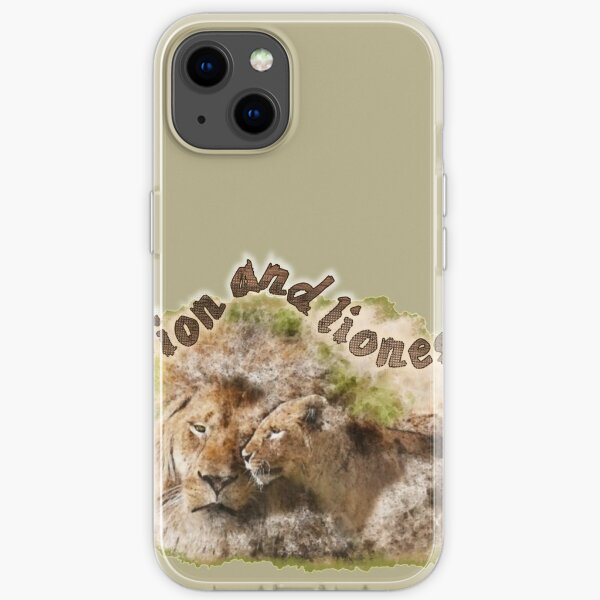 Coques Iphone Sur Le Theme Lion Dans La Redbubble