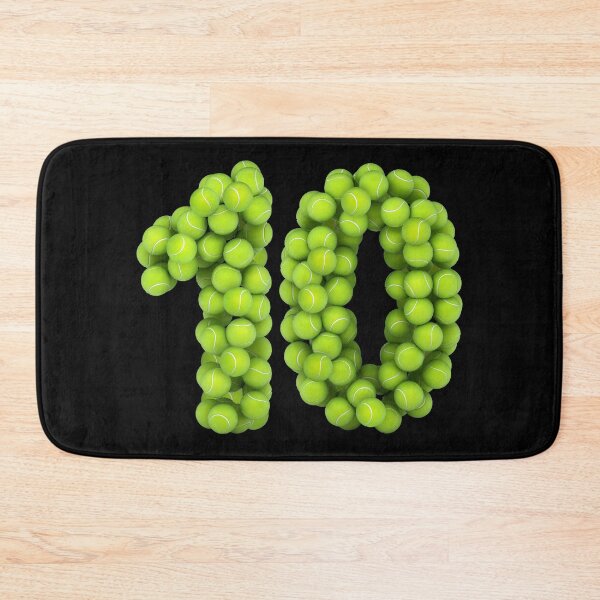 Artikelvorschau, Spieler Nummer 10 - Tennis Sports Ten Game Set Match entworfen und verkauft von elhefe.