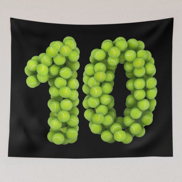Item preview, Player Number 10 - Tennis Sports Ten Game Set Match designed and sold by elhefe.